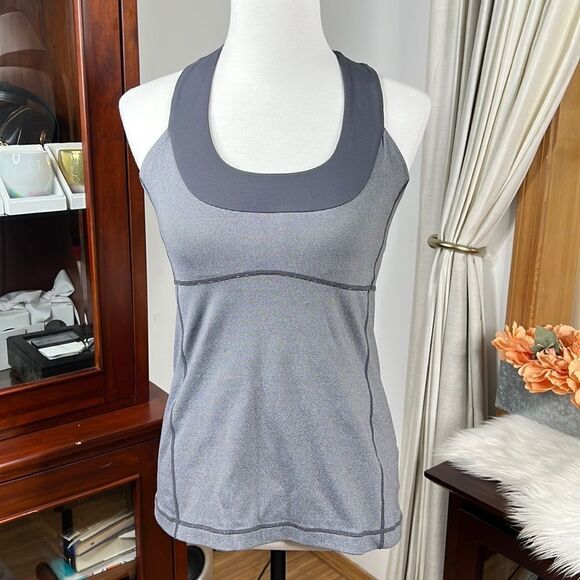 Lululemon Scoop Neck Tank *Luon Light Size 10 - Picture 1 of 10